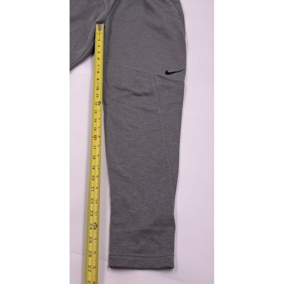 Nike Women's S Gray Polyester Straight Leg Sweatpants - Picture 6 of 9